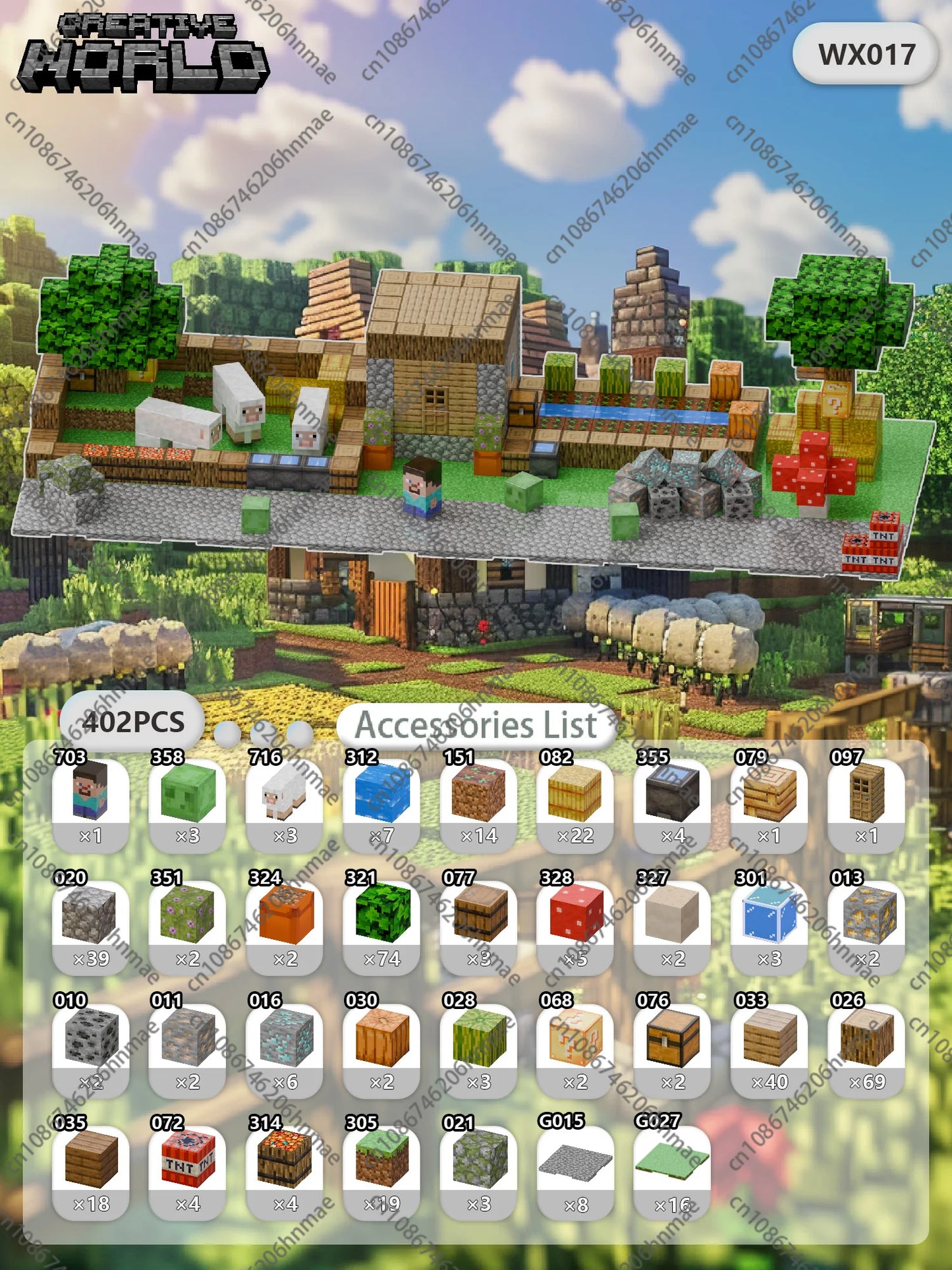 Zestaw Magnetycznych Klocków Kreatywnych™