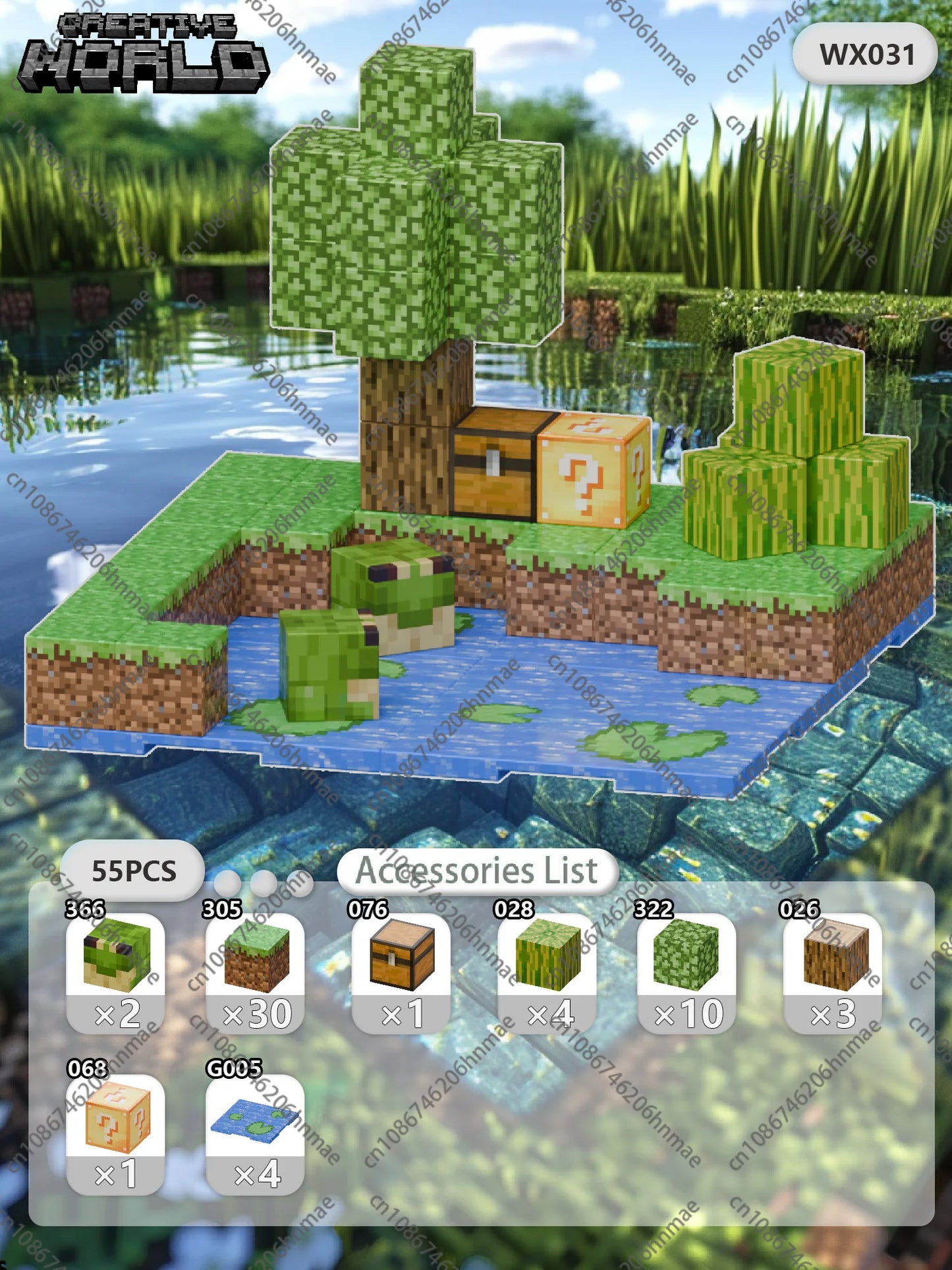 Zestaw Magnetycznych Klocków Kreatywnych™