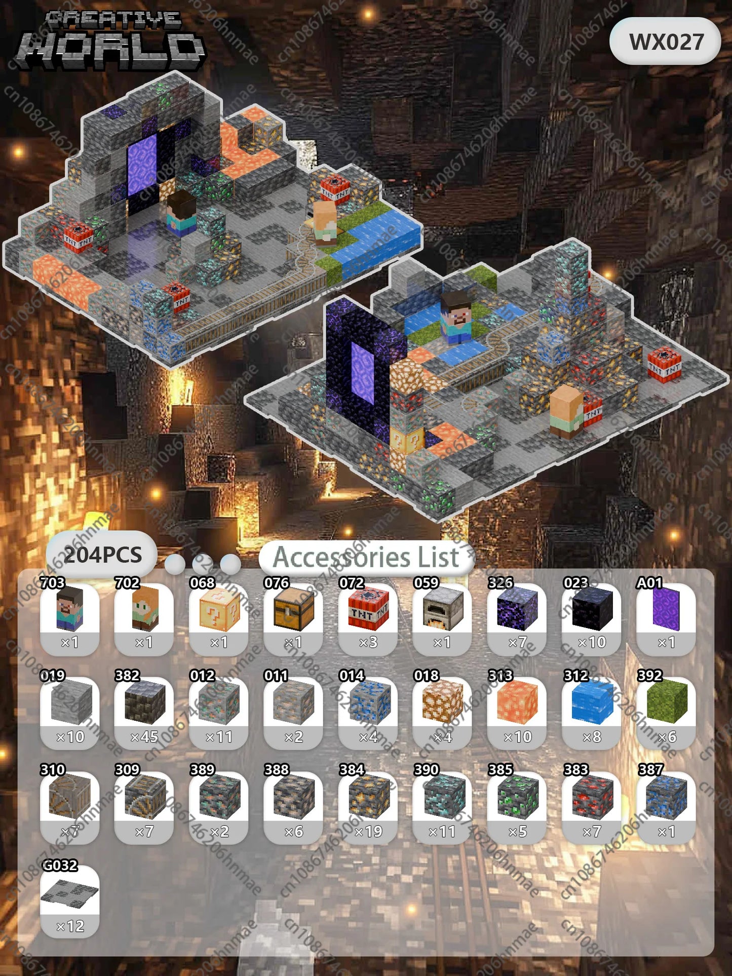 Zestaw Magnetycznych Klocków Kreatywnych™