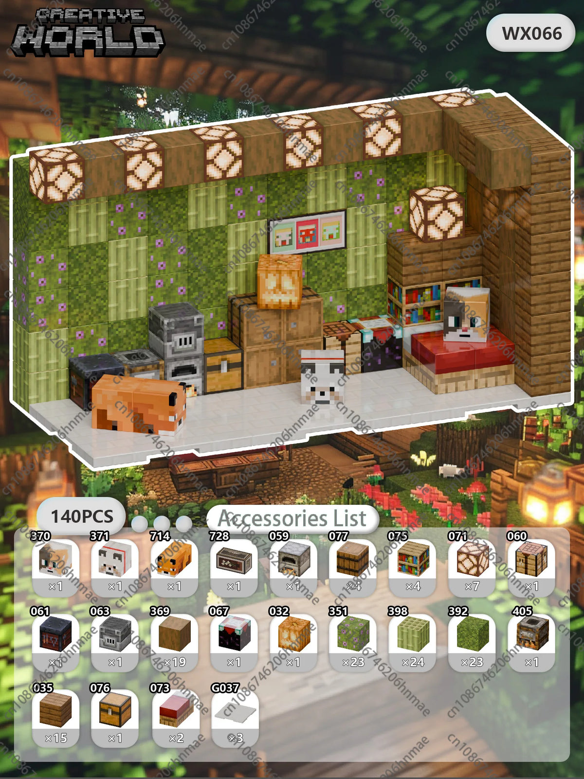 Zestaw Magnetycznych Klocków Kreatywnych™