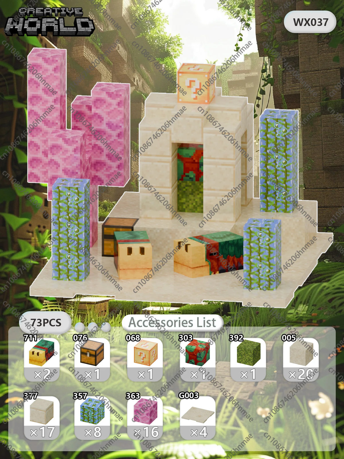 Zestaw Magnetycznych Klocków Kreatywnych™