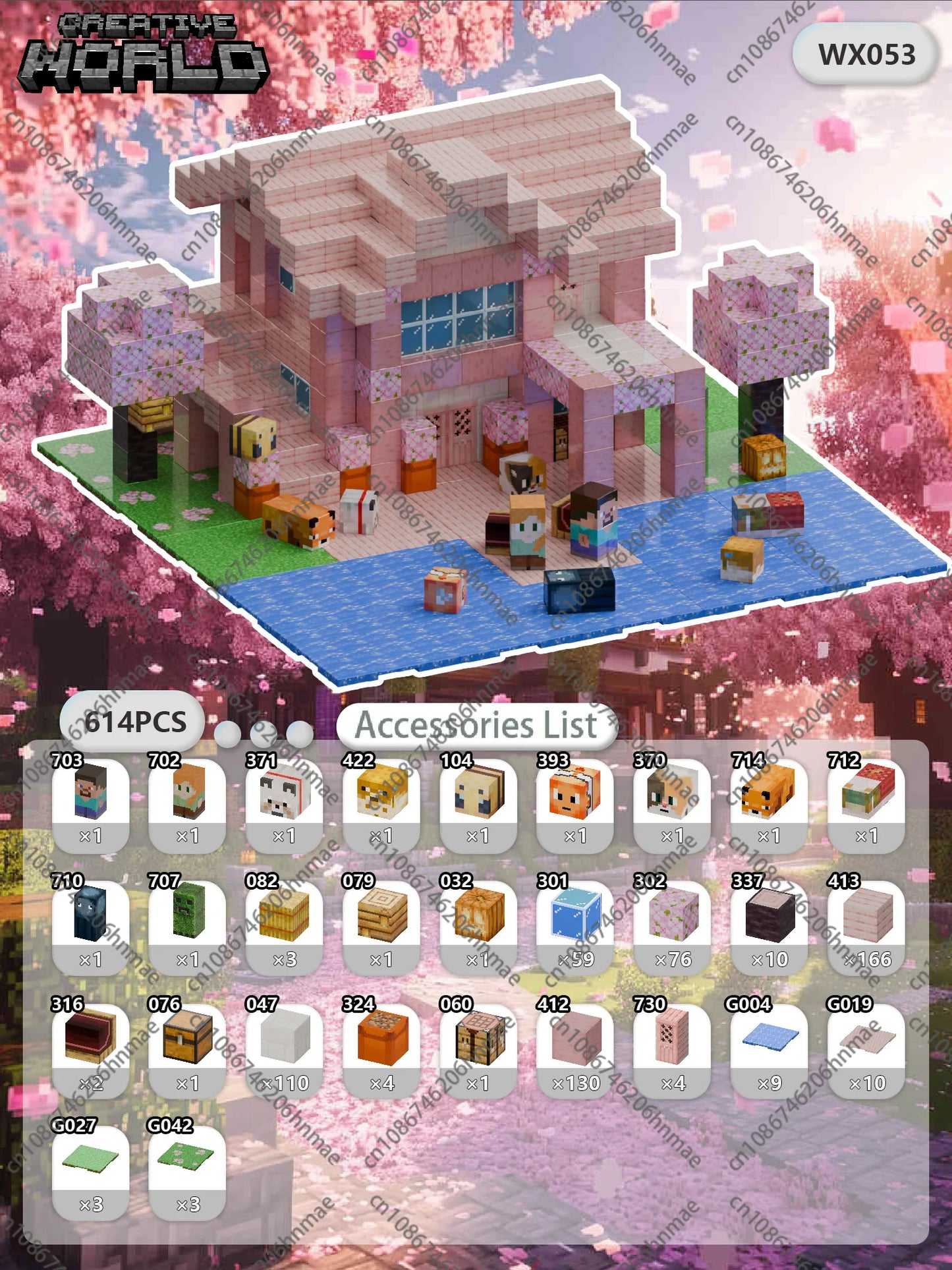 Zestaw Magnetycznych Klocków Kreatywnych™