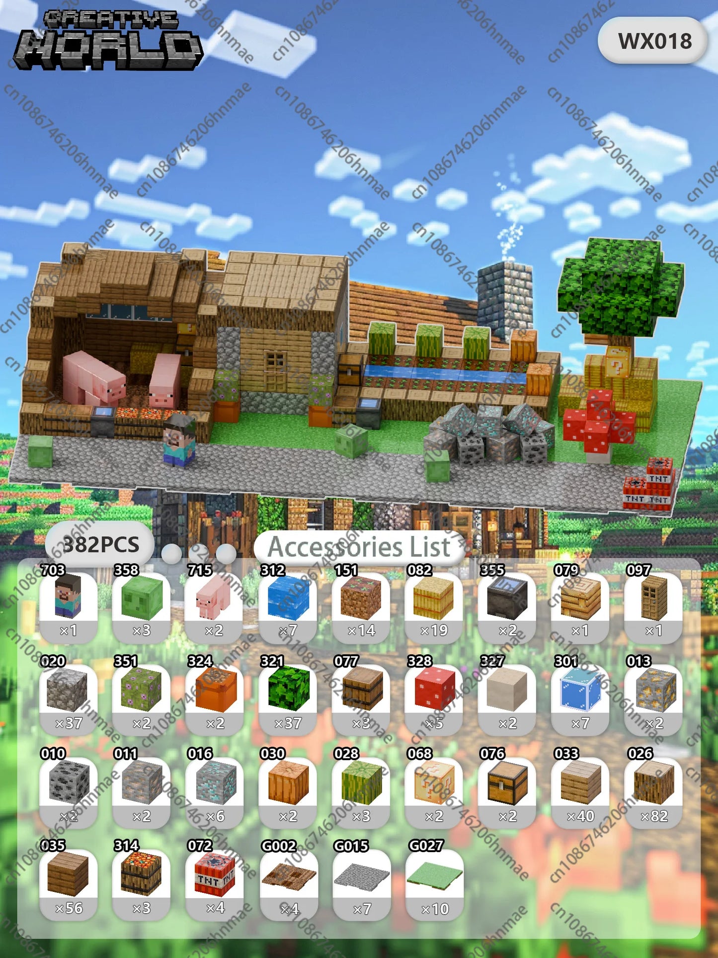 Zestaw Magnetycznych Klocków Kreatywnych™