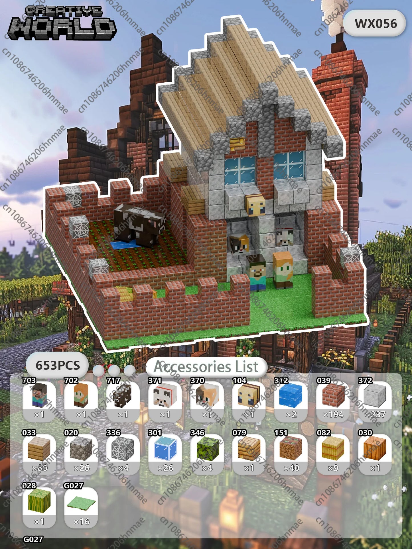 Zestaw Magnetycznych Klocków Kreatywnych™