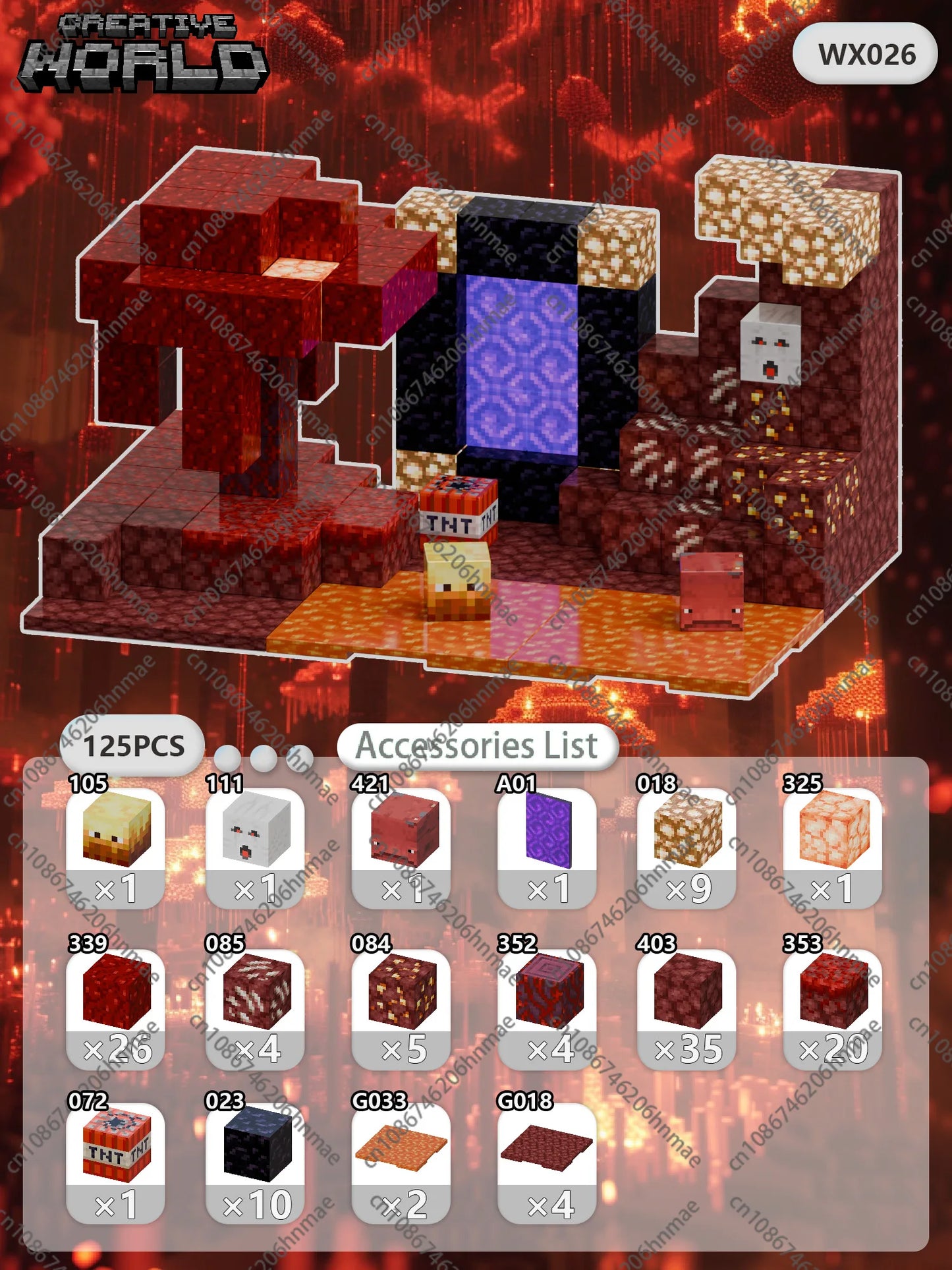 Zestaw Magnetycznych Klocków Kreatywnych™