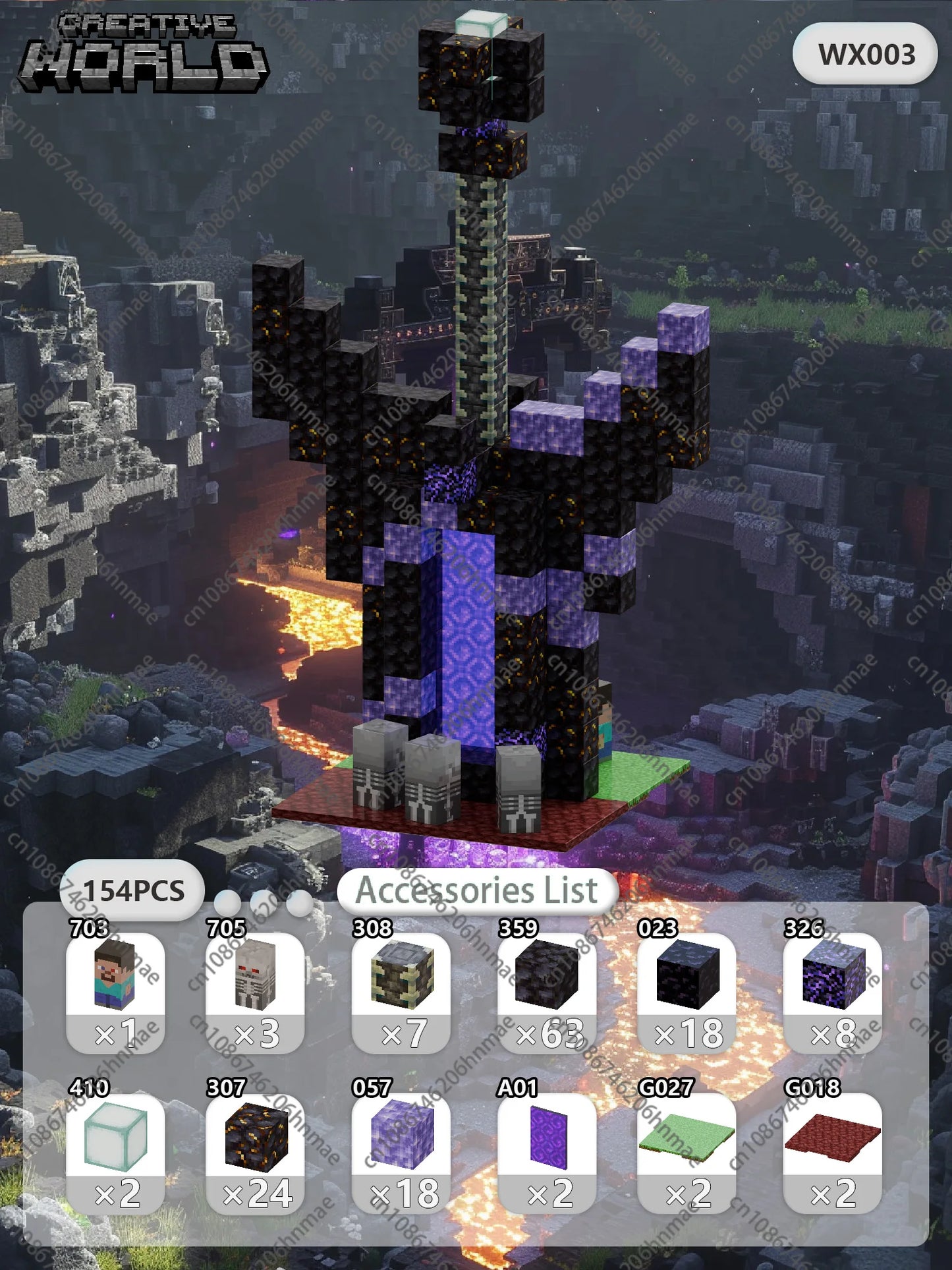 Zestaw Magnetycznych Klocków Kreatywnych™