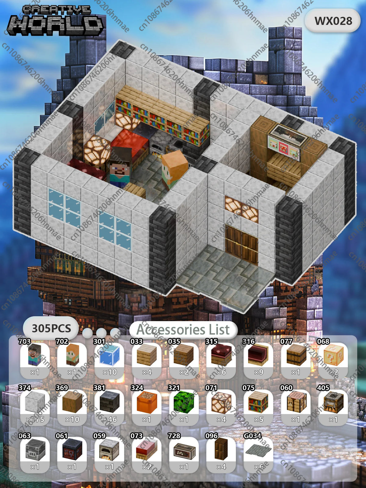 Zestaw Magnetycznych Klocków Kreatywnych™