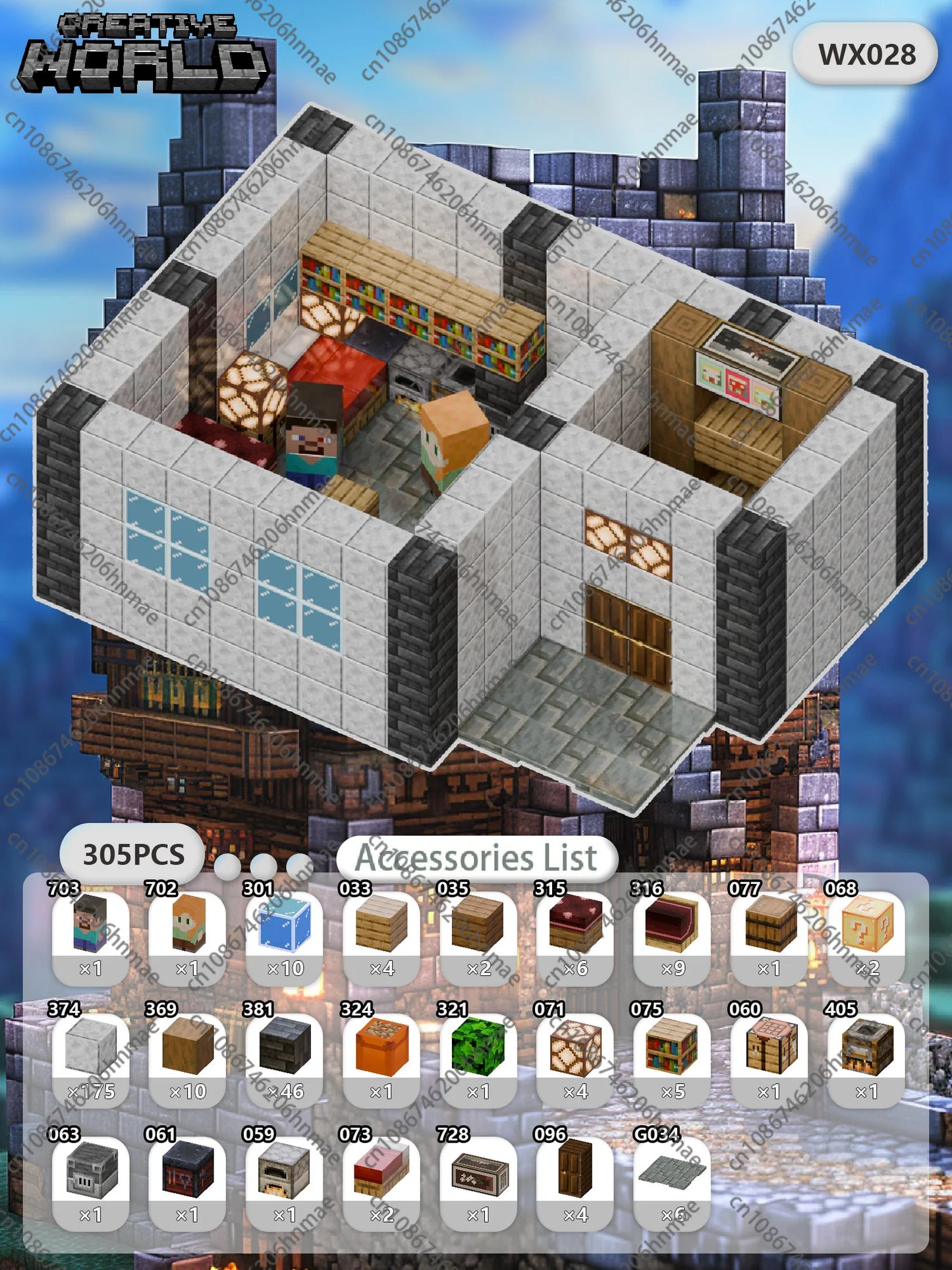 Zestaw Magnetycznych Klocków Kreatywnych™