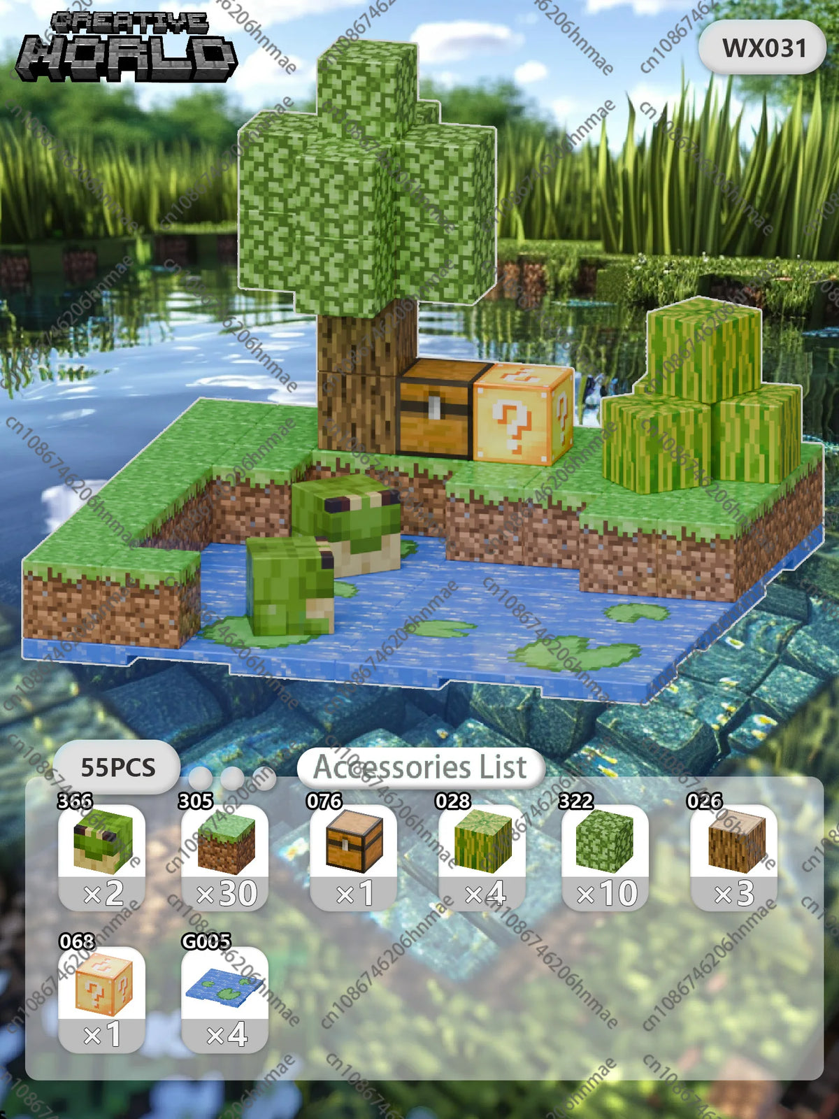 Zestaw Magnetycznych Klocków Kreatywnych™