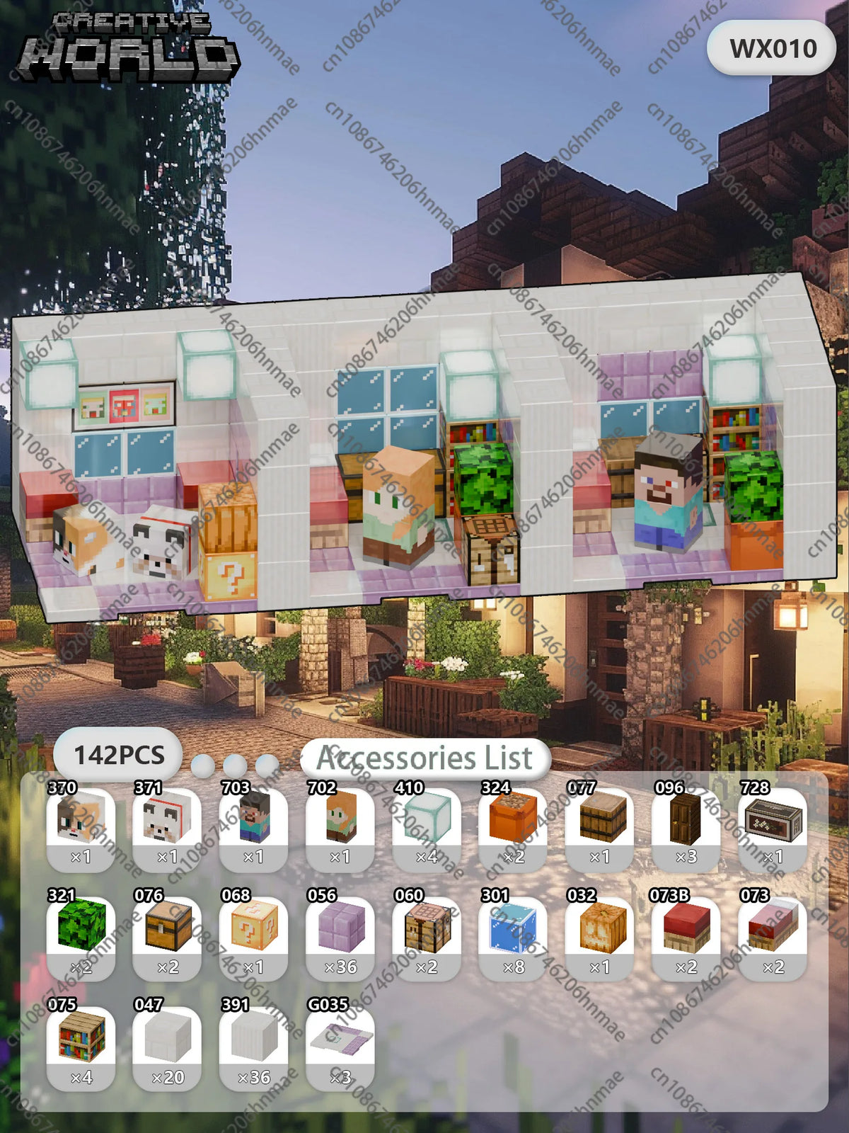 Zestaw Magnetycznych Klocków Kreatywnych™