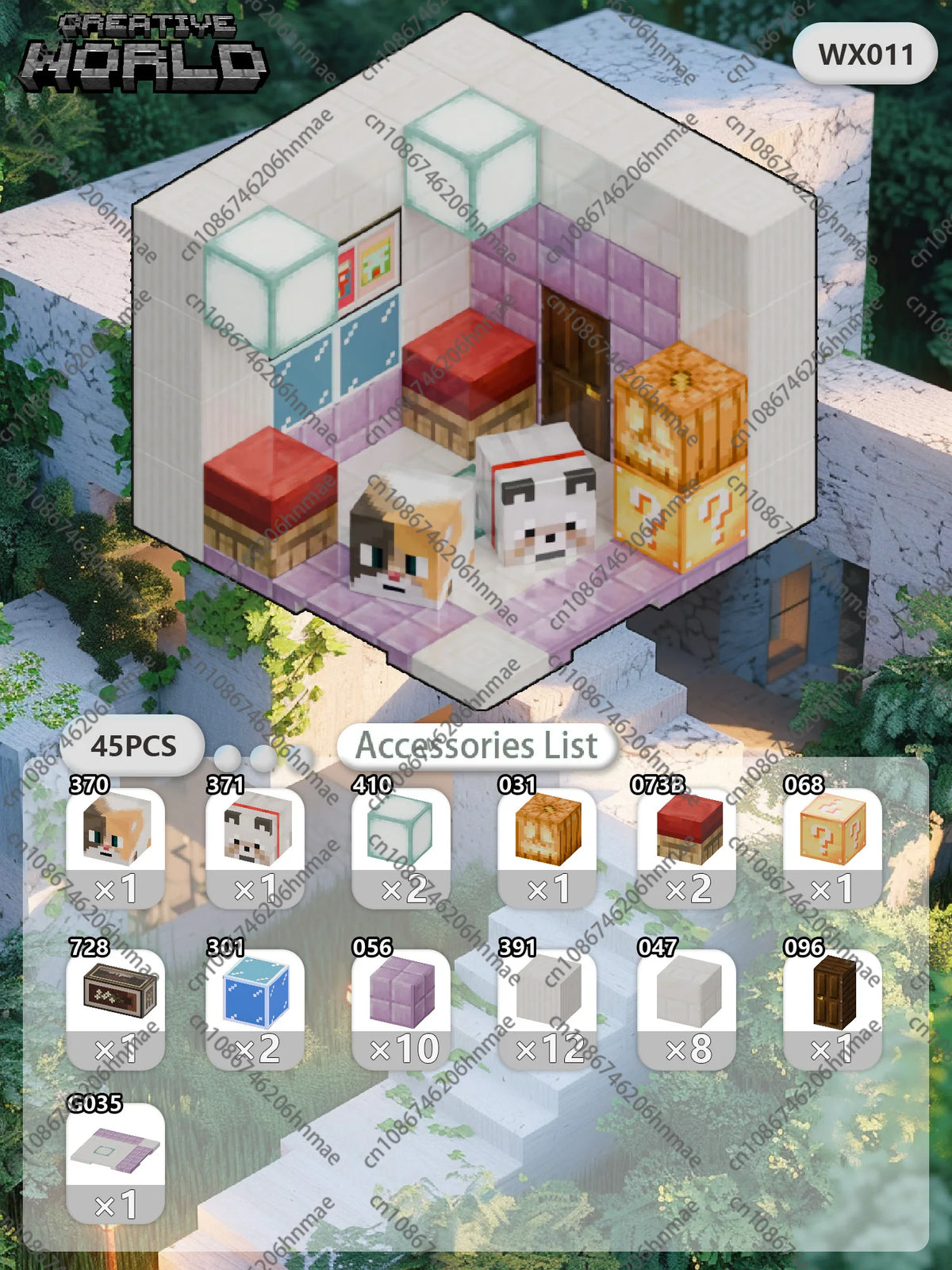 Zestaw Magnetycznych Klocków Kreatywnych™