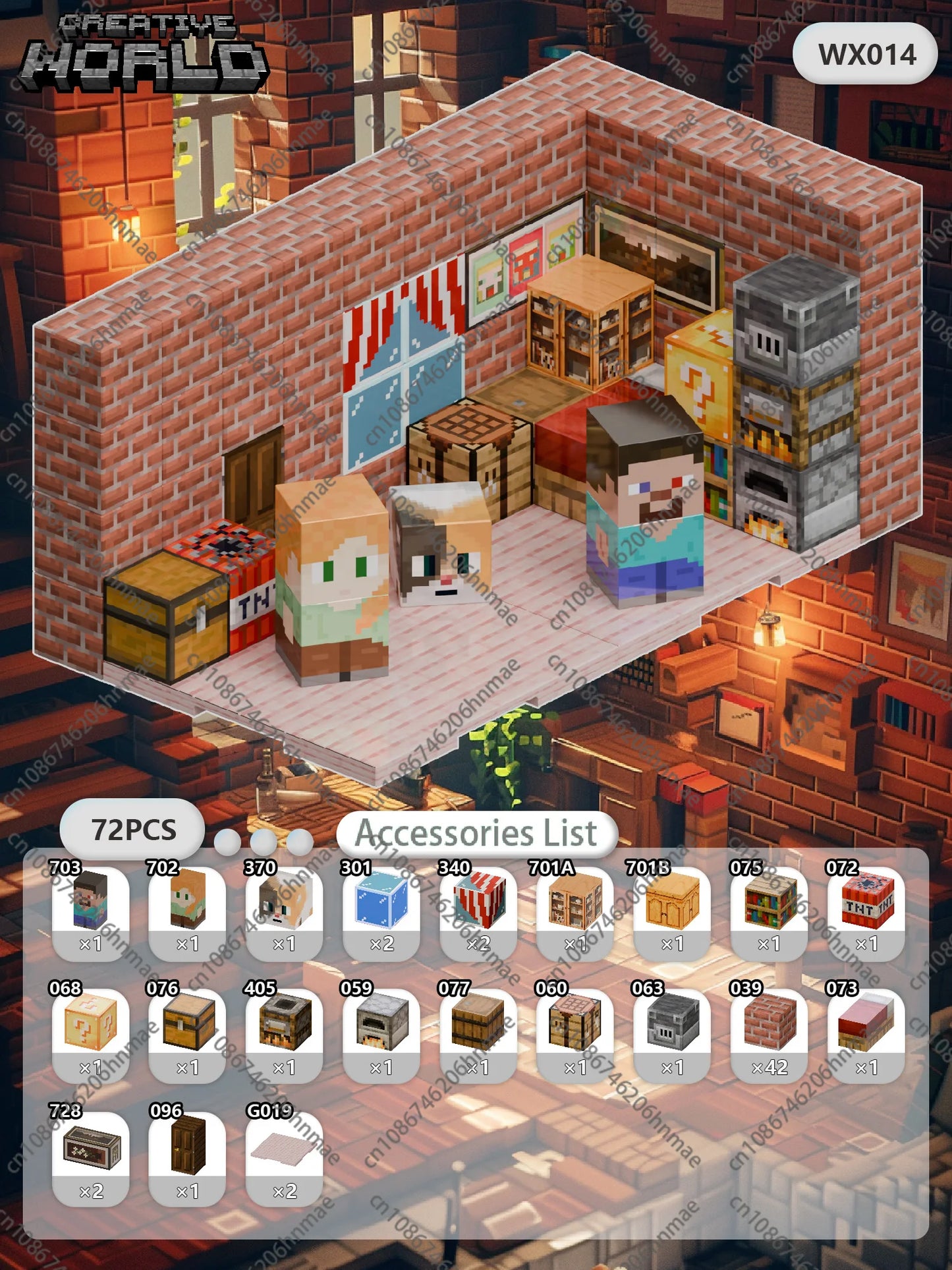 Zestaw Magnetycznych Klocków Kreatywnych™