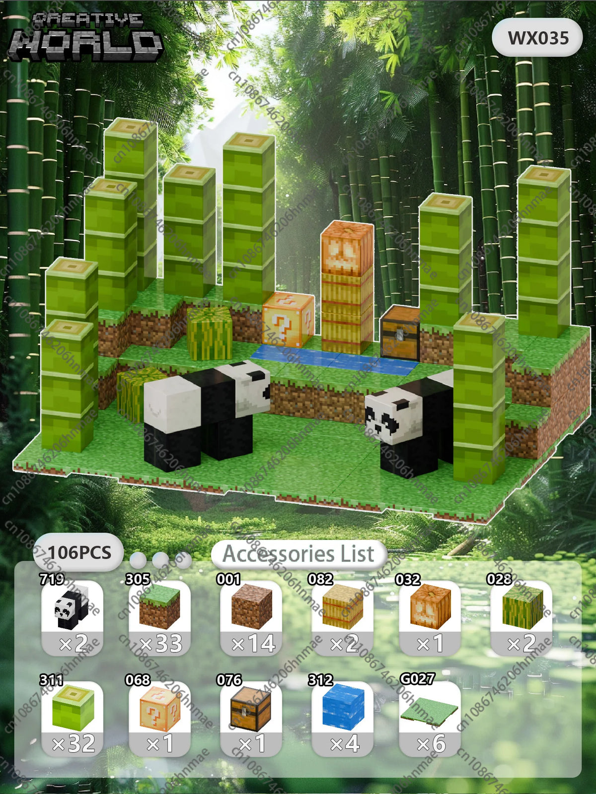 Zestaw Magnetycznych Klocków Kreatywnych™