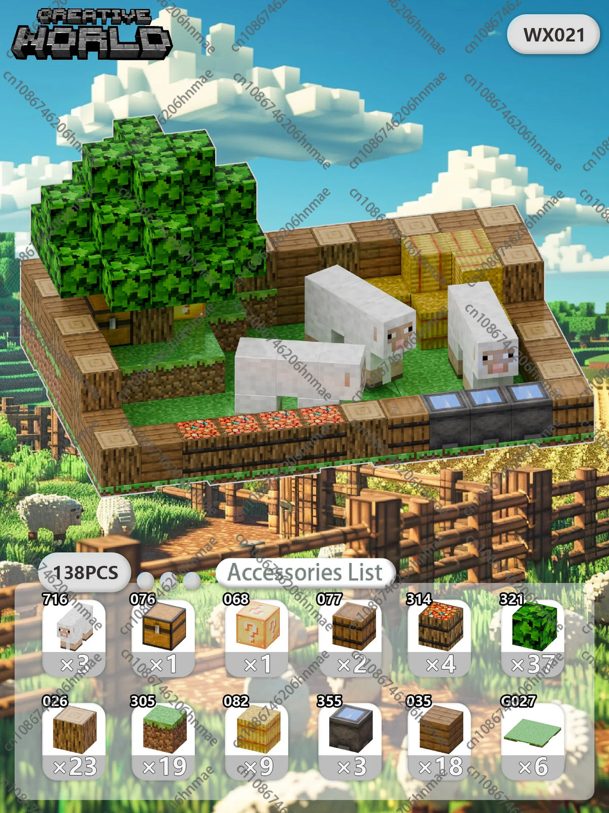 Zestaw Magnetycznych Klocków Kreatywnych™