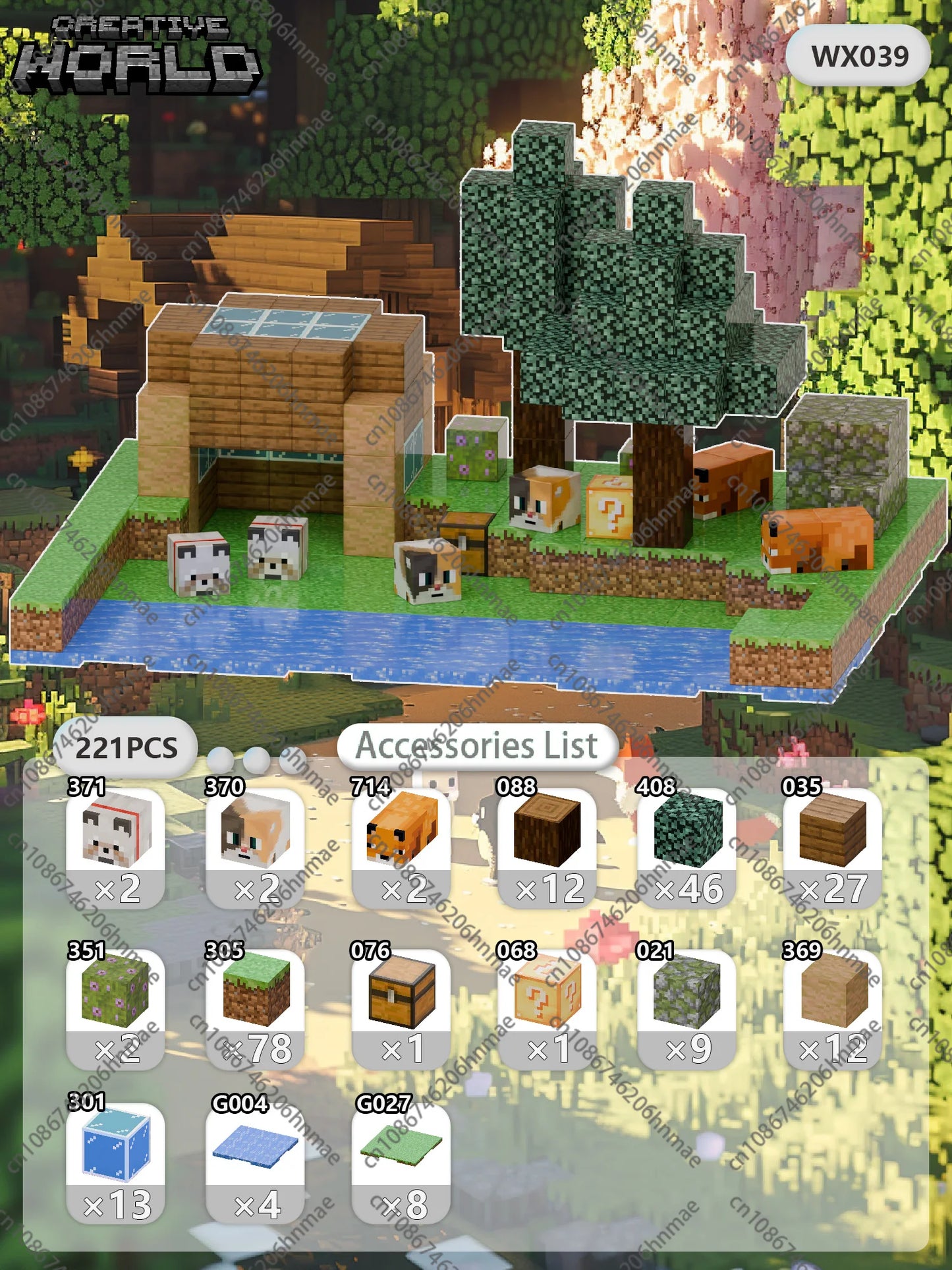 Zestaw Magnetycznych Klocków Kreatywnych™