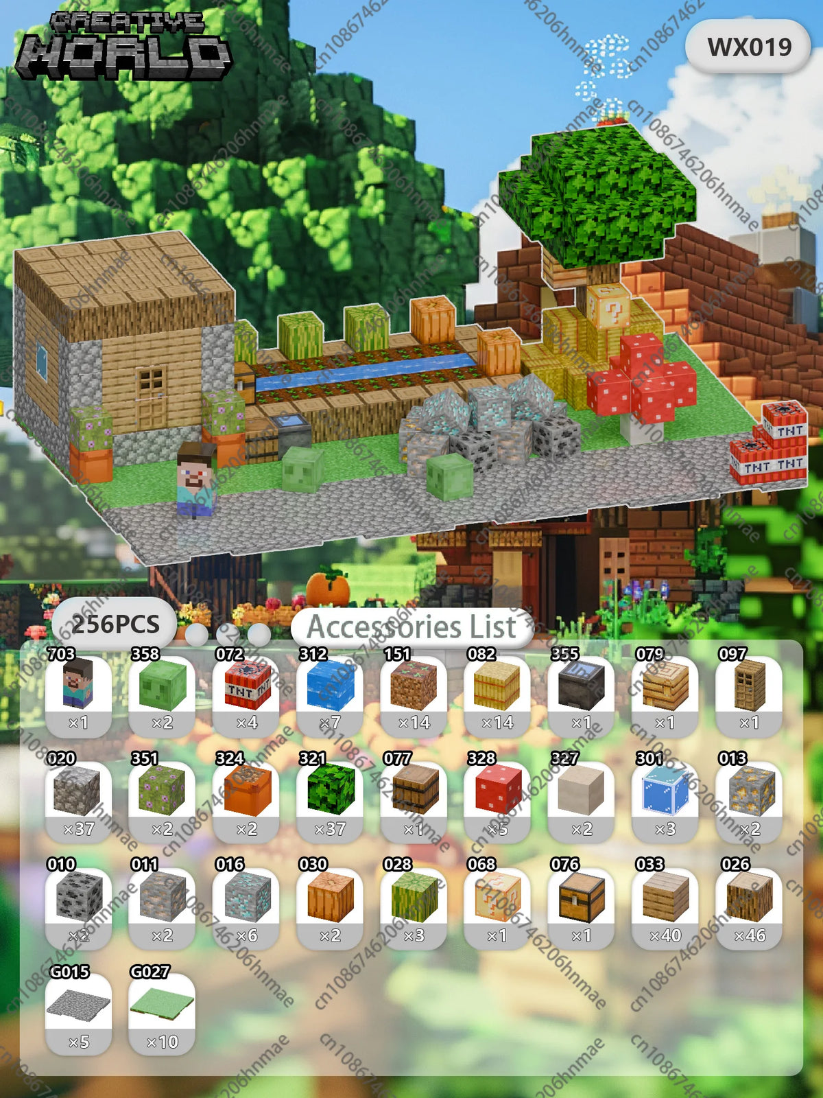 Zestaw Magnetycznych Klocków Kreatywnych™